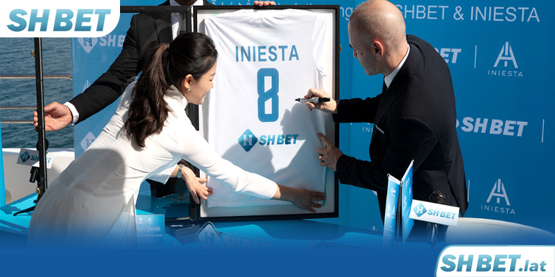 Ảnh hưởng của Iniesta khi làm đại sứ thương hiệu của SHBET Ảnh hưởng của Iniesta khi làm đại sứ thương hiệu của SHBET
